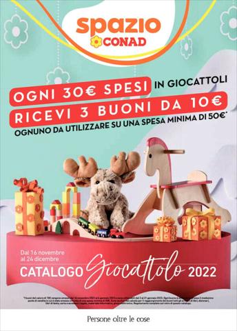 Volantino Spazio Conad a Roma | Catalogo giocattolo 2022 | 16/11/2022 - 24/12/2022