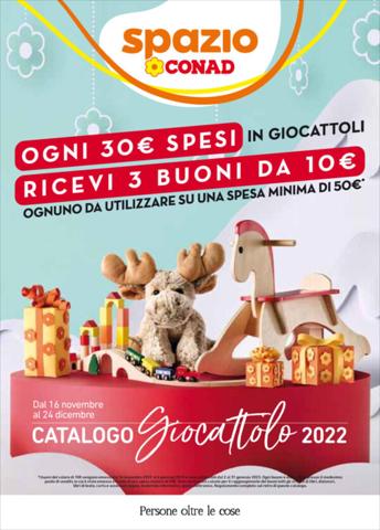 Volantino Spazio Conad a Roma | Catalogo giocatolo 2022 | 16/11/2022 - 24/12/2022