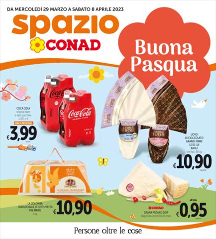 Volantino Spazio Conad a Roma | Buona Pasqua | 29/3/2023 - 8/4/2023