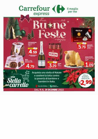 Volantino Carrefour Sud Italia Express | Offerte Carrefour Sud Italia Express | 6/12/2022 - 9/12/2022