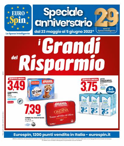 Offerte di Iper Supermercati a Verona | Volantino Eurospin in Eurospin | 23/5/2022 - 5/6/2022