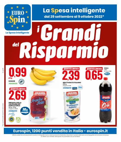 Offerte di Iper Supermercati a Avellino | Volantino Eurospin in Eurospin | 29/9/2022 - 9/10/2022