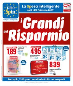 Volantino Eurospin a Biella | I Grandi del Risparmio | 2/2/2023 - 12/2/2023