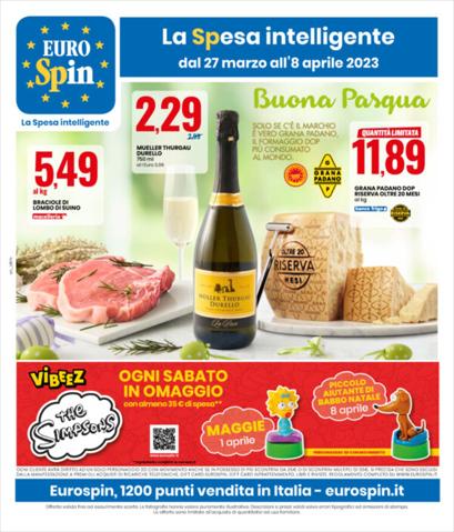 Volantino Eurospin a Genova | Buona Pasqua | 27/3/2023 - 8/4/2023
