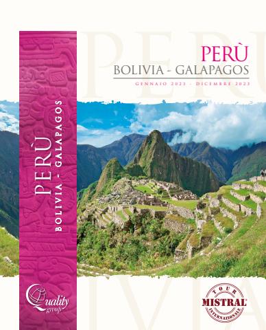 Offerta a pagina 19 del volantino Perù - Bolivia - Ecuador - Galapagos di Quality Group