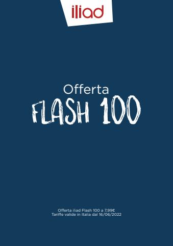 Volantino iliad a Palermo | Offerta Iliad Flash 100 | 18/6/2022 - 18/8/2022