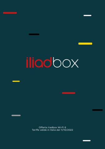 Volantino iliad a Roma | Brochure Prezzi Iliadbox Wifi6 | 7/11/2022 - 7/12/2022