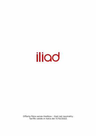 Volantino iliad | Iliad Brochure Prezzi Iliad Net Neutrality | 7/11/2022 - 7/12/2022