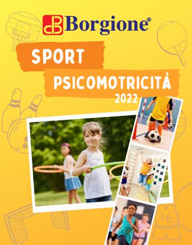 Volantino Borgione | Sport Psicomotricita | 29/3/2022 - 31/8/2022