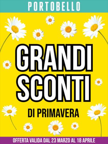 Volantino Portobello | Grandi sconti di primavera! | 23/3/2023 - 18/4/2023