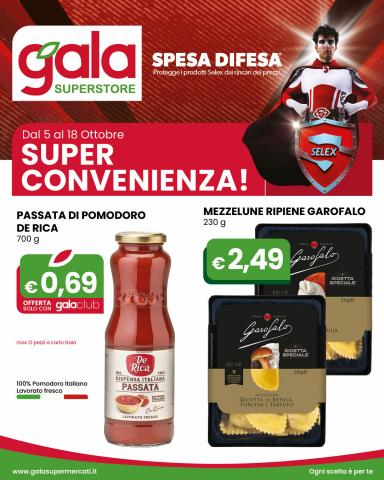 Volantino Gala | SUPER CONVENIENZA! | 5/10/2022 - 18/10/2022