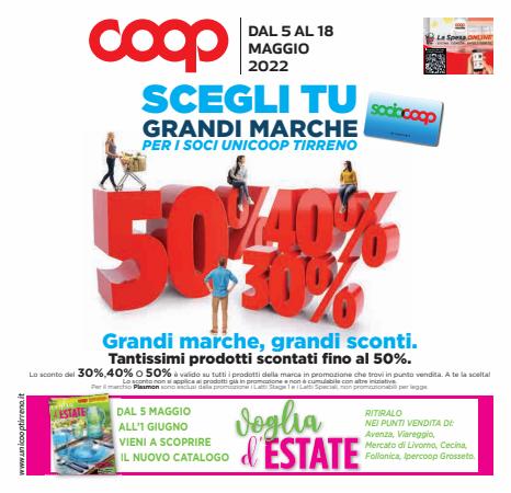 Catalogo Coop Unicoop Tirreno | Volantino COOP - Unicoop Tirreno | 5/5/2022 - 18/5/2022