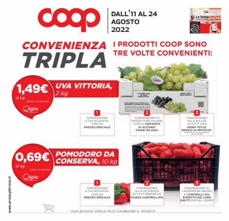 Offerte di Iper Supermercati a Lucca | Volantino COOP - Unicoop Tirreno in Coop Unicoop Tirreno | 11/8/2022 - 24/8/2022
