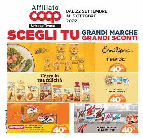 Offerte di Iper Supermercati a Rieti | Volantino COOP - Unicoop Tirreno in Coop Unicoop Tirreno | 22/9/2022 - 5/10/2022