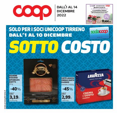 Volantino Coop Unicoop Tirreno a Civitavecchia | Volantino COOP - Unicoop Tirreno | 1/12/2022 - 14/12/2022