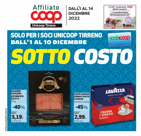Volantino Coop Unicoop Tirreno a Formia | Volantino COOP - Unicoop Tirreno | 1/12/2022 - 14/12/2022