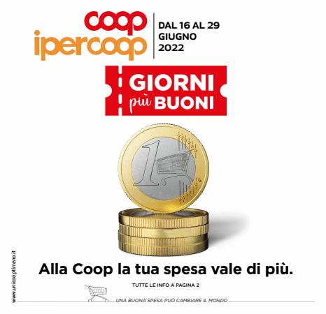 Volantino Ipercoop Unicoop Tirreno a Fiumicino | Volantino COOP - Unicoop Tirreno | 16/6/2022 - 29/6/2022