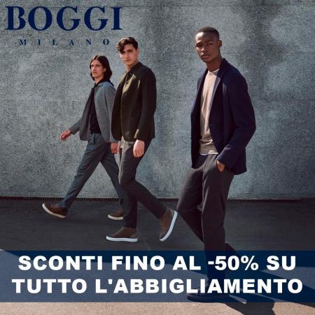 Offerte di Grandi Firme a Castelfranco Veneto | Sconti fino al -50% su tutto l'abbigliamento in Boggi | 17/9/2022 - 3/10/2022
