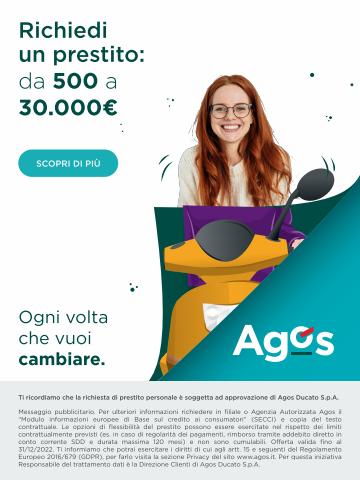 Offerte di Banche e Assicurazioni a Trapani | Richiedi un prestito: da 500 a 30.000€ in Agos | 2/8/2022 - 11/8/2022