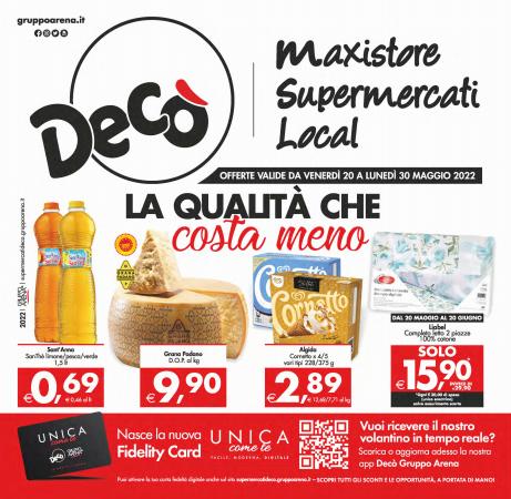 Catalogo Deco Supermercati Gruppo Arena | Offerte Deco Supermercati Gruppo Arena | 20/5/2022 - 30/5/2022