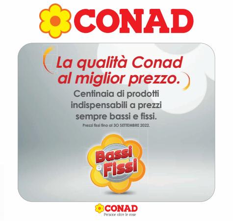 Volantino Conad Adriatico | Bassi e Fissi | 1/8/2022 - 30/9/2022