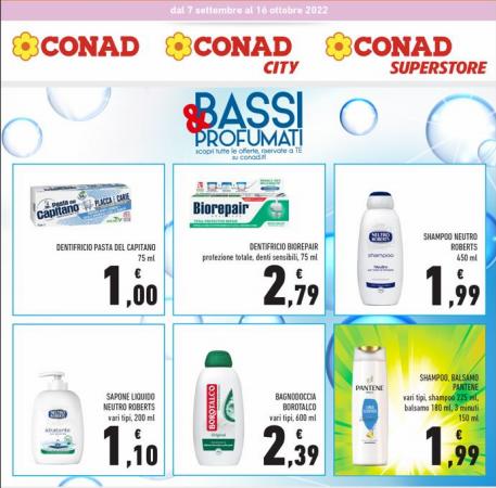 Offerte di Iper Supermercati a Foggia | Bassi e Profumati in Conad Adriatico | 7/9/2022 - 16/10/2022