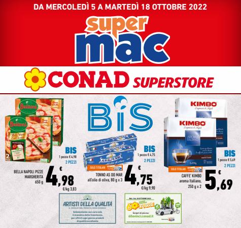Volantino Conad Superstore Adriatico a Maglie | BIS Prendi 2, paghi 1 | 5/10/2022 - 18/10/2022