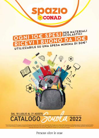 Offerte di Iper Supermercati a Bari | Catalogo scuola 2022 in Spazio Conad Adriatico | 18/7/2022 - 21/8/2022
