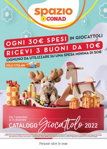 Volantino Spazio Conad Adriatico a Macerata | Catalogo Giocattolo | 7/11/2022 - 24/12/2022