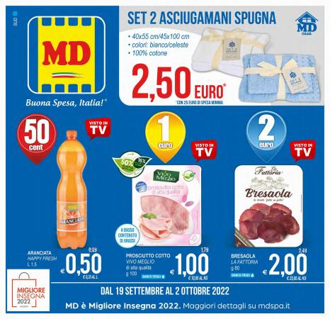 Volantino MD Discount a Terni | Offerte MD Discount | 19/9/2022 - 2/10/2022