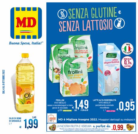 Volantino MD Discount a Rovereto | Offerte MD Discount | 4/10/2022 - 9/10/2022