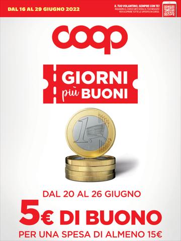 Offerte di Discount a Bari | 5€ di Buono Sconto in Coop Alleanza 3.0 | 16/6/2022 - 29/6/2022