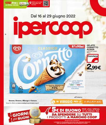 Volantino Ipercoop Liguria a Genova | Offerte Ipercoop Liguria | 16/6/2022 - 29/6/2022