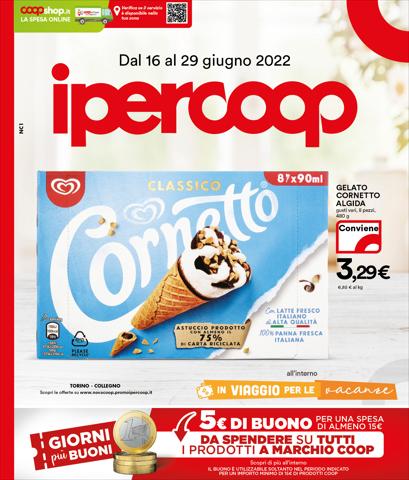 Volantino Ipercoop NovaCoop a Torino | Offerte Ipercoop NovaCoop | 16/6/2022 - 29/6/2022