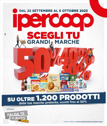Volantino Ipercoop Lombardia | Offerte Ipercoop Lombardia | 22/9/2022 - 5/10/2022