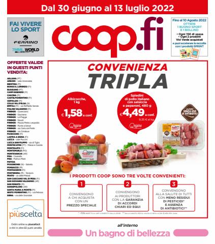 Volantino Coop Unicoop Firenze | Offerte Coop Unicoop Firenze | 30/6/2022 - 17/7/2022