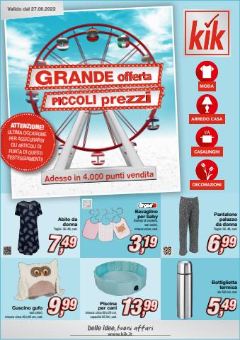 Offerte di Abbigliamento, Scarpe e Accessori a Prato | Grande offerta, piccoli prezzi in KiK | 27/6/2022 - 3/7/2022