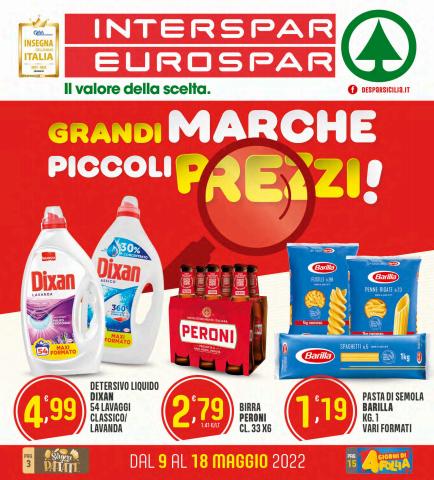 Catalogo Eurospar Sicilia | Offerte valide dal 9 al 18 Maggio | 9/5/2022 - 18/5/2022