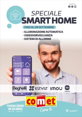 Volantino Comet a Cento | Speciale Smart Home! | 16/9/2022 - 28/9/2022