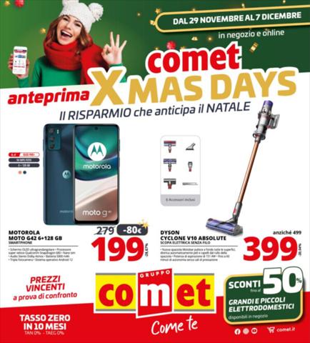 Volantino Comet a Parma | Anteprima Xmas Days! | 29/11/2022 - 7/12/2022
