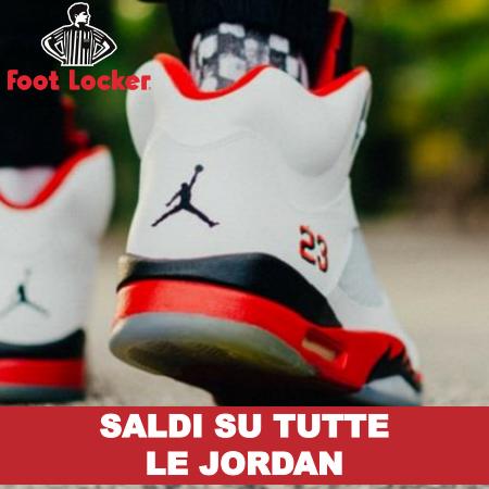 Volantino Foot Locker | Saldi su tutte le Jordan | 6/7/2022 - 20/7/2022