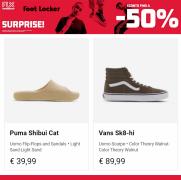 Offerte di Sport a Bari | Saldi Fino al -50%! in Foot Locker | 21/3/2023 - 4/4/2023