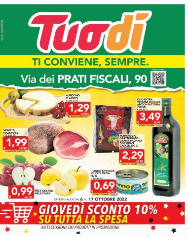 Offerte di Discount a Roma | A TUTTO RISPARMIO in TuoDi | 6/10/2022 - 17/10/2022