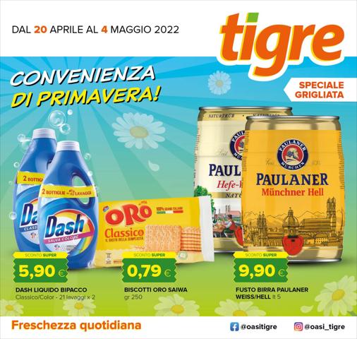 Volantino Tigre a Perugia | offerte Tigre | 19/4/2022 - 4/5/2022