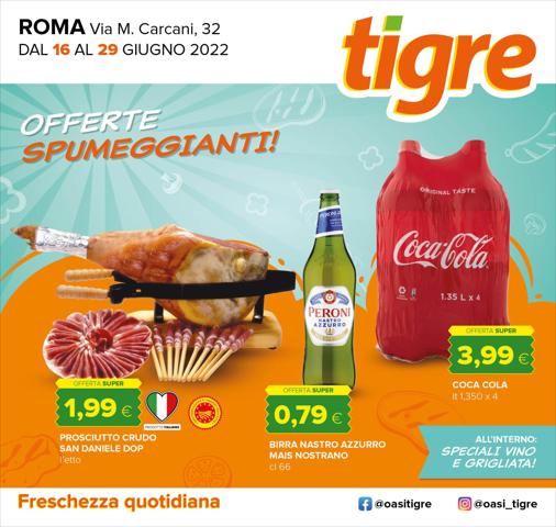 Volantino Tigre a Roma | offerte Tigre | 15/6/2022 - 29/6/2022
