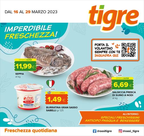 Volantino Tigre a Pescara | offerte Tigre | 15/3/2023 - 29/3/2023
