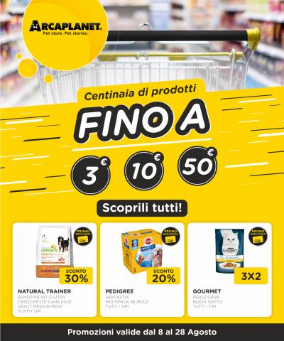 Offerte di Animali a Firenze | Centinaia di prodotti fino a 3€ 10€ 10€ in Arcaplanet | 8/8/2022 - 28/8/2022