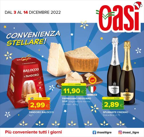 Volantino Oasi a Chieti | offerte Oasi | 2/12/2022 - 14/12/2022