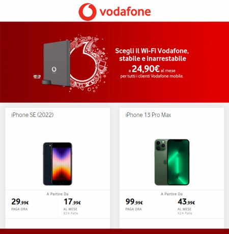 Volantino Vodafone a Roma | Offerte Smartphone | 20/9/2022 - 5/10/2022