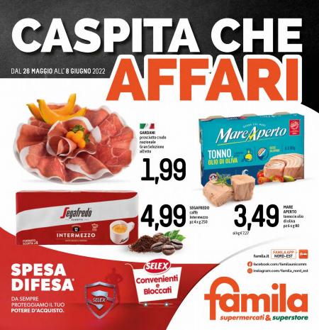 Offerte di Iper Supermercati a Padova | CASPITA CHE AFFARI in Famila | 26/5/2022 - 8/6/2022